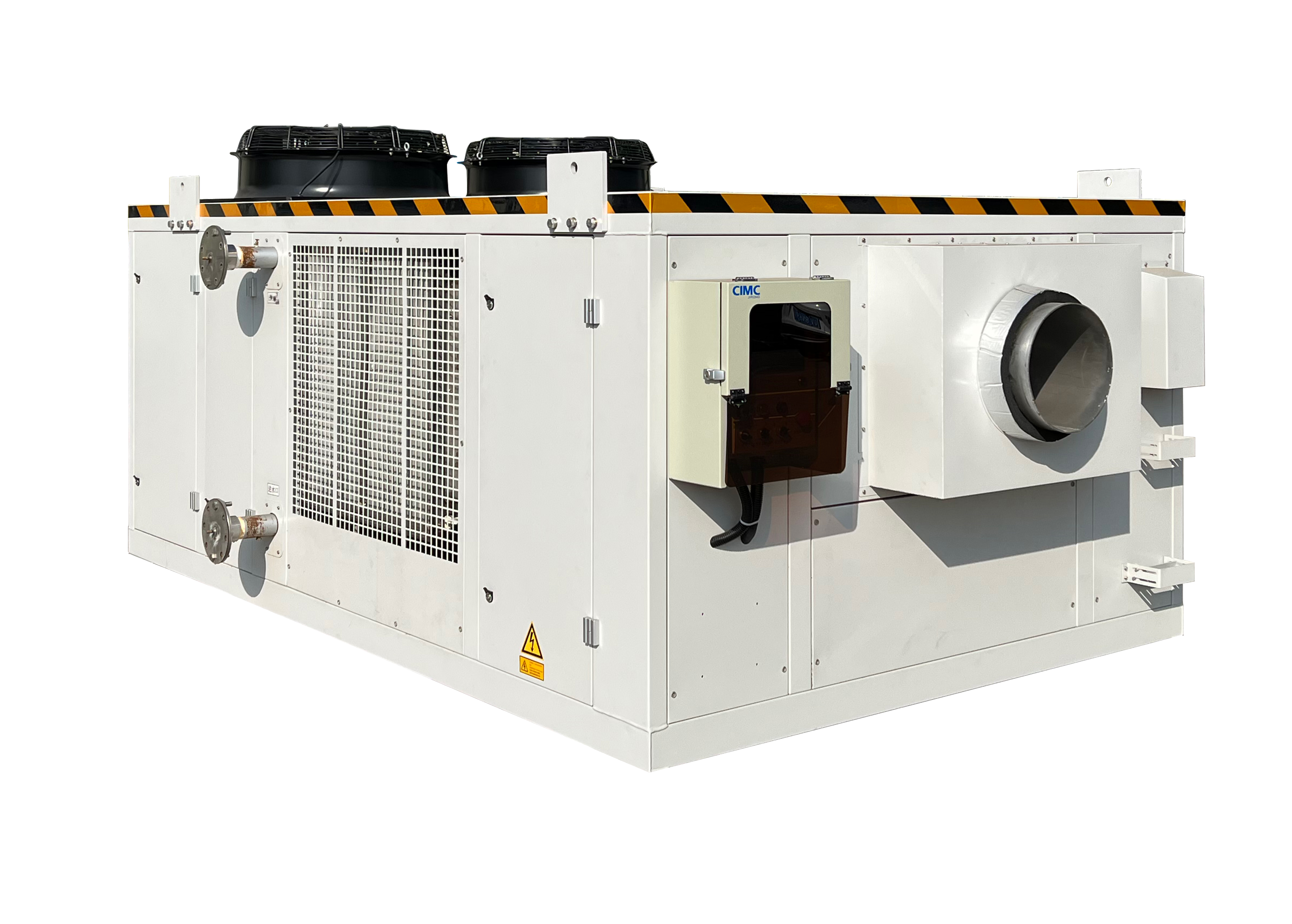雙冷源飛機地面空調機組
